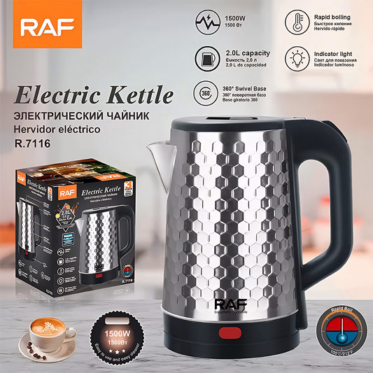 RAF Electric Kettle 2.0L  – 1500W R7116