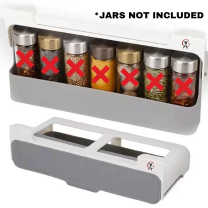 Under Shelf Pull-Out Spice Rack