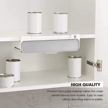 Under Shelf Pull-Out Spice Rack