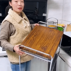 Microwave Stand Kitchen Organizer