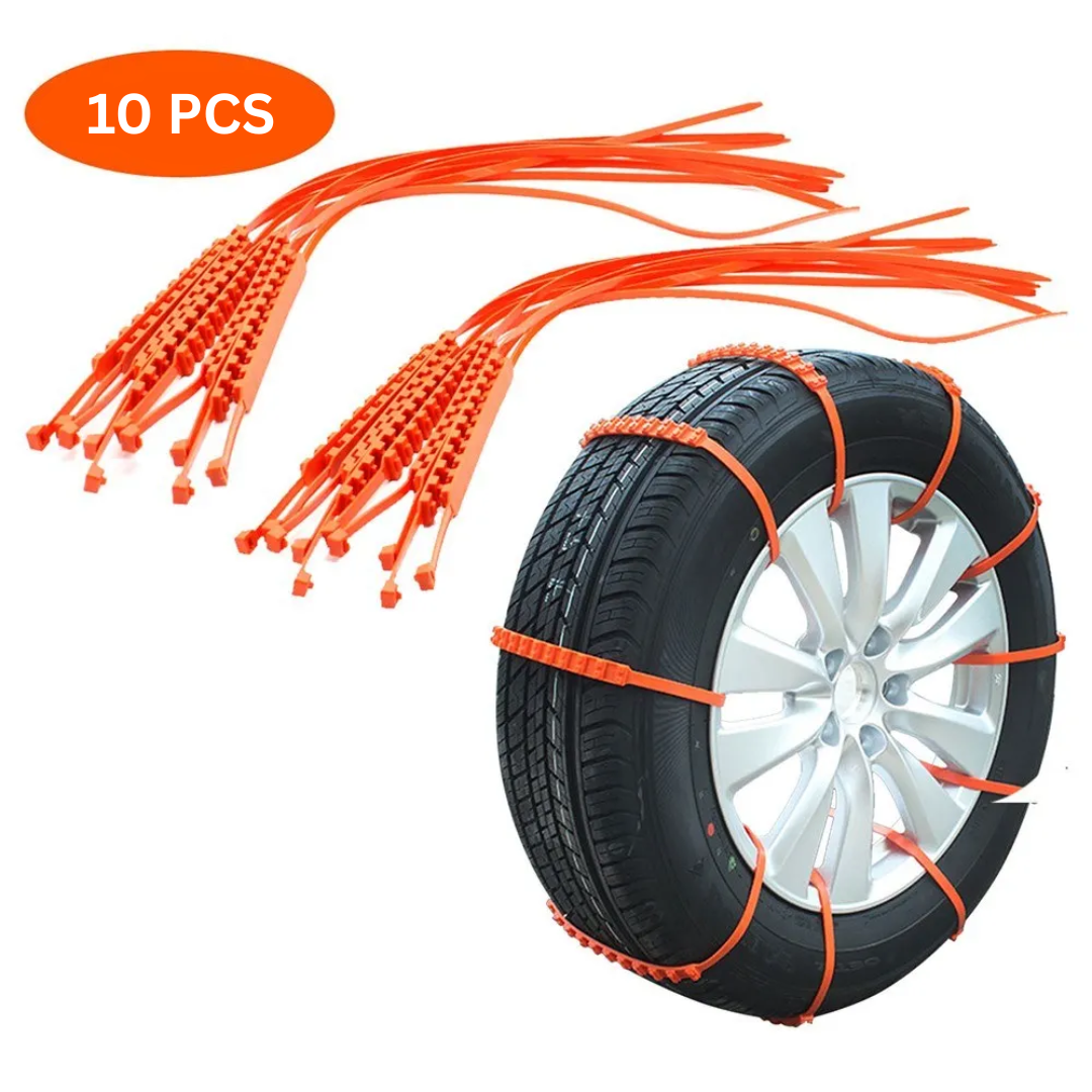 10 Pieces Car Tire Anti-Slip  For Snow Ice Mud