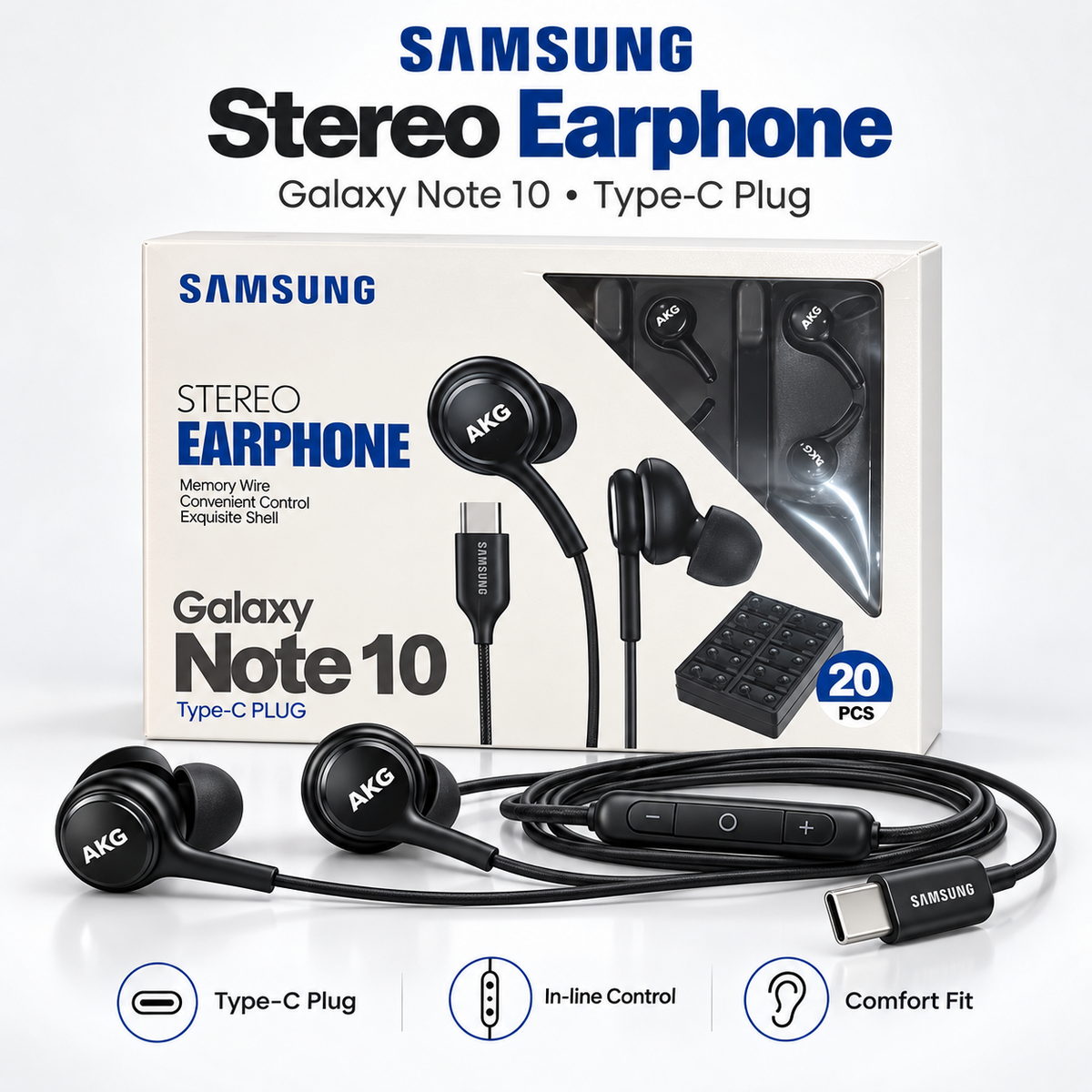 Earphone plug type-c
