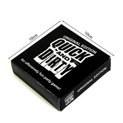 Quick and dirty card game