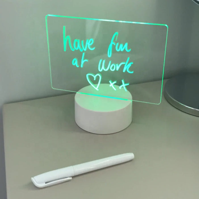 Led Note Board Lamp