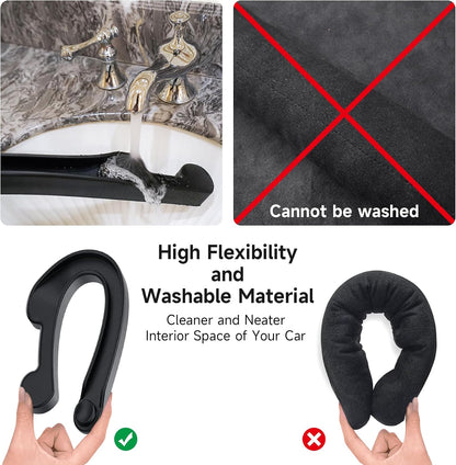 Car Seat Gap Filler, Additional Pocket for Small Items and Phone, 2 Pack