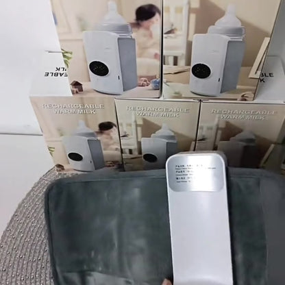Portable Baby Bottle Warmer with Digital Temperature Display