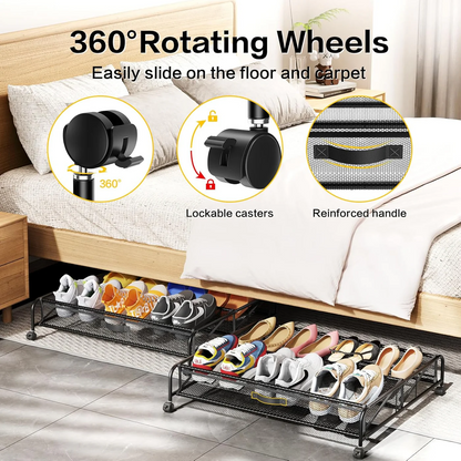 Under Bed Shoe Storage